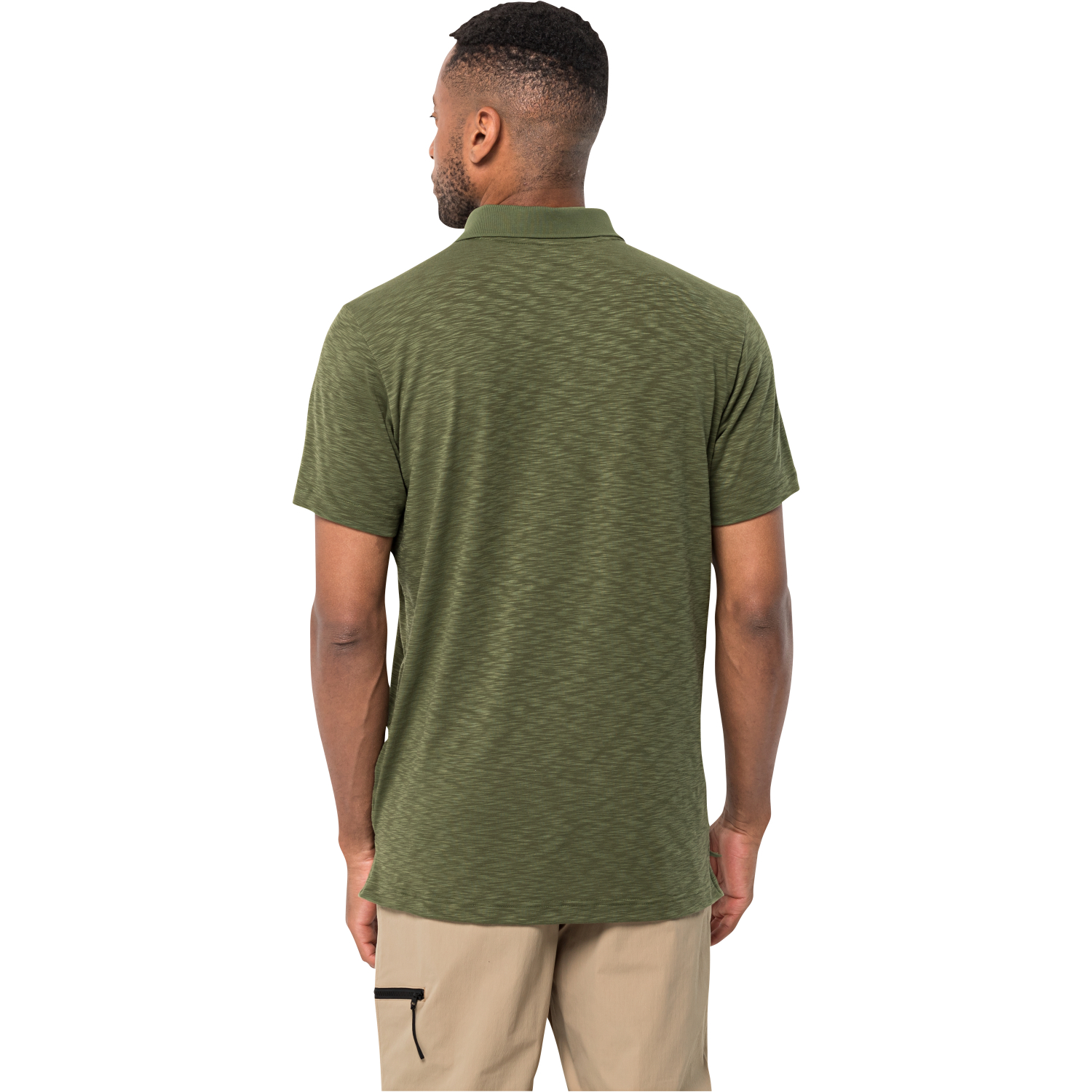 Jack Wolfskin Herren Poloshirt Travel (Greenwood)