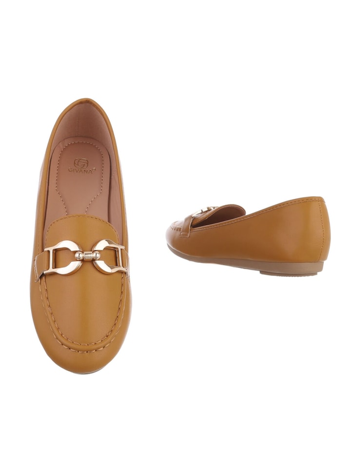 Ital-Design Halbschuh in Camel günstig kaufen