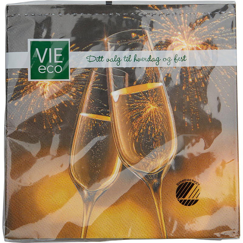 Vie Eco Servietter 20-pk 33x33 cm juledesign