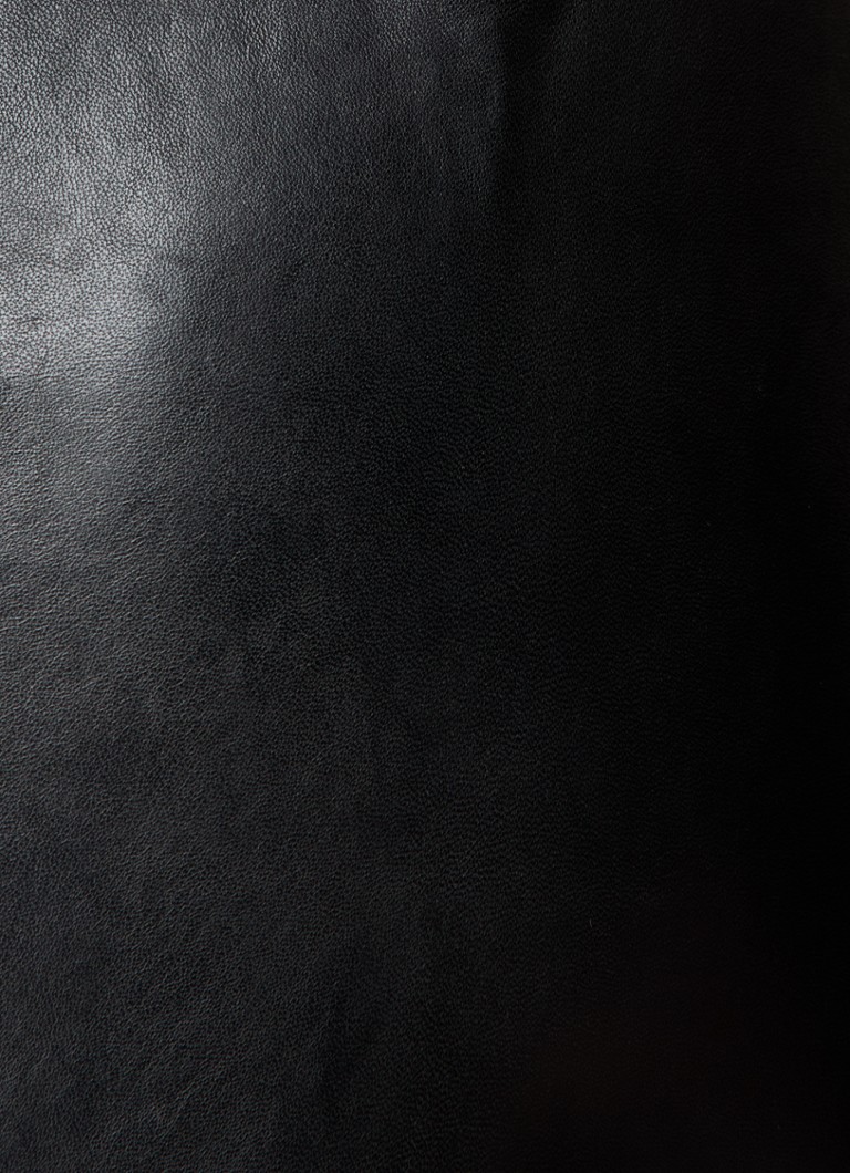 Zadig&Voltaire Jaime miniskjørt i lammeskinn med påsatte lommer