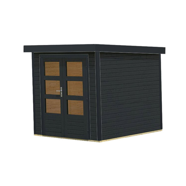 Hybrid Gartenhaus Modern X Ohne Anbaudach