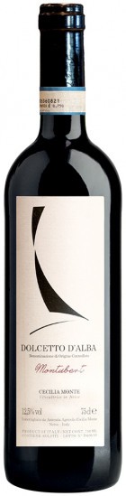 2022 Montubert Dolcetto d'alba DOC - Cecilia Monte