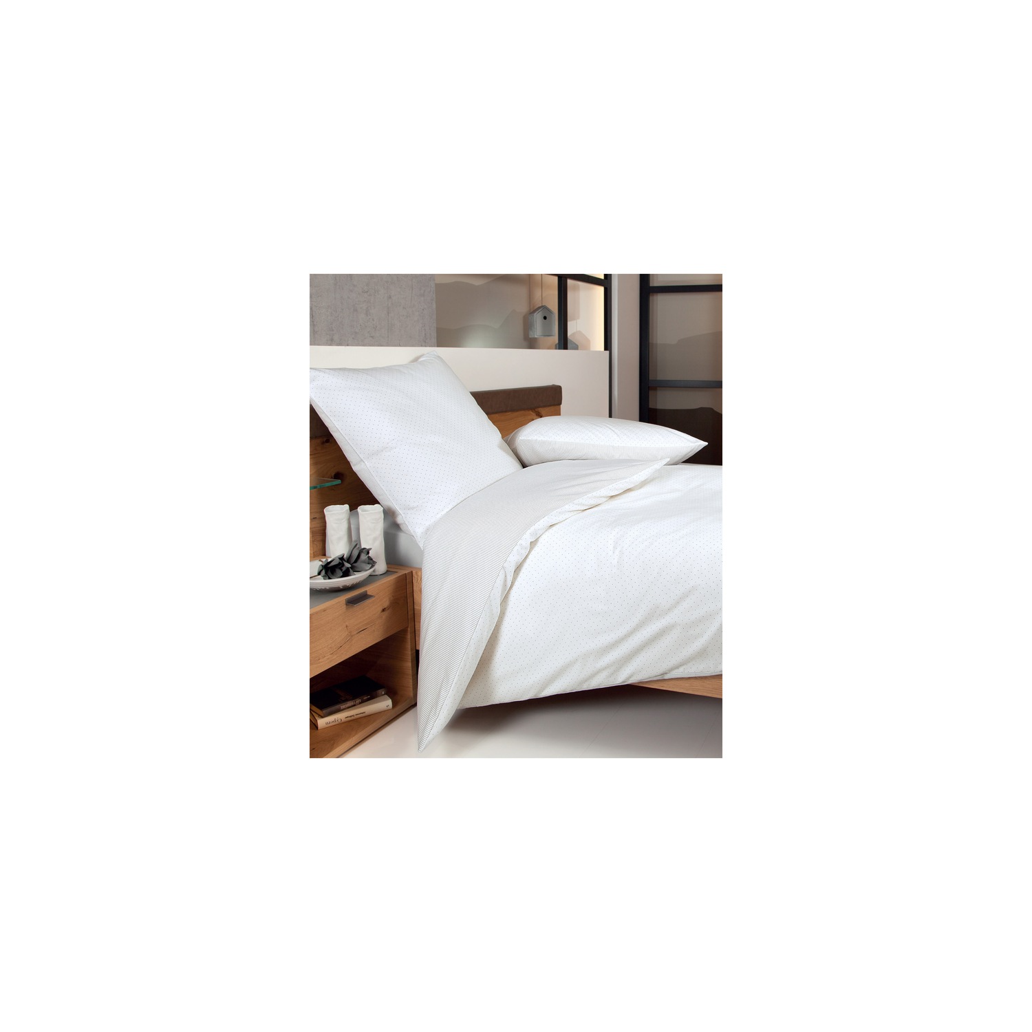 Bettwäsche 'DAVOS' Baumwolle