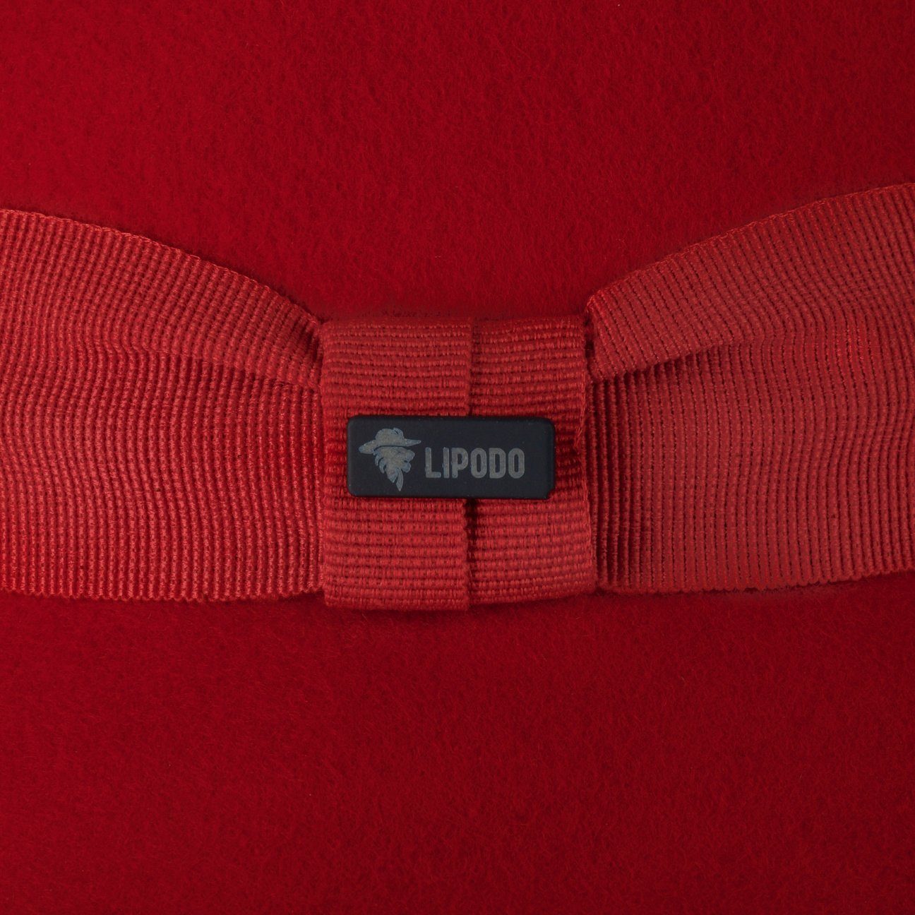 Lipodo Trilby (1-St) Trilby mit Ripsband, Made in Italy