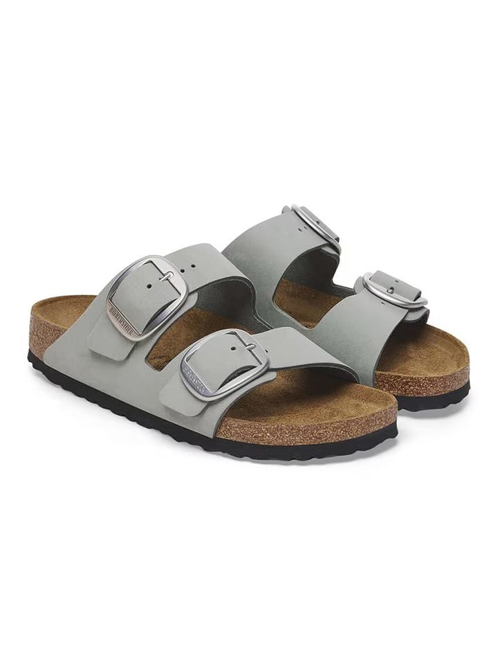 Birkenstock Leder-Pantoletten 