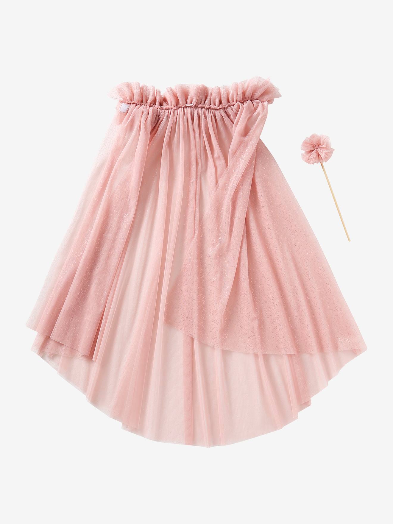Vertbaudet Kinder Feen-Kostüm mit Zauberstab - rosa