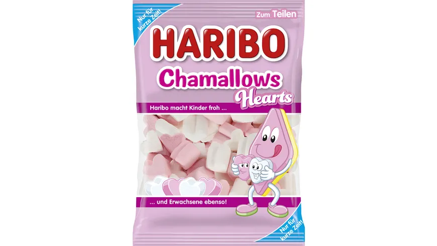 Haribo Marshmallows Chamallows Hearts 200 g