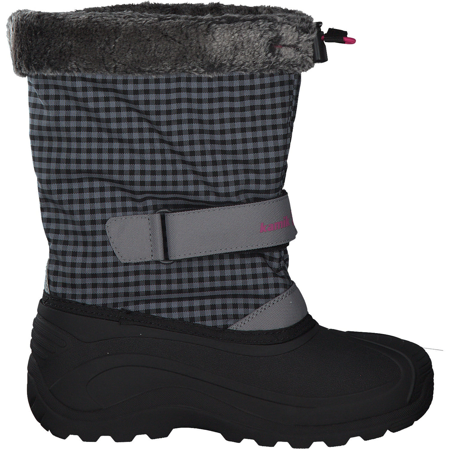 Kamik Mini 2 NF8389, Winterschuhe (Kinder), Kinder, grey/pink