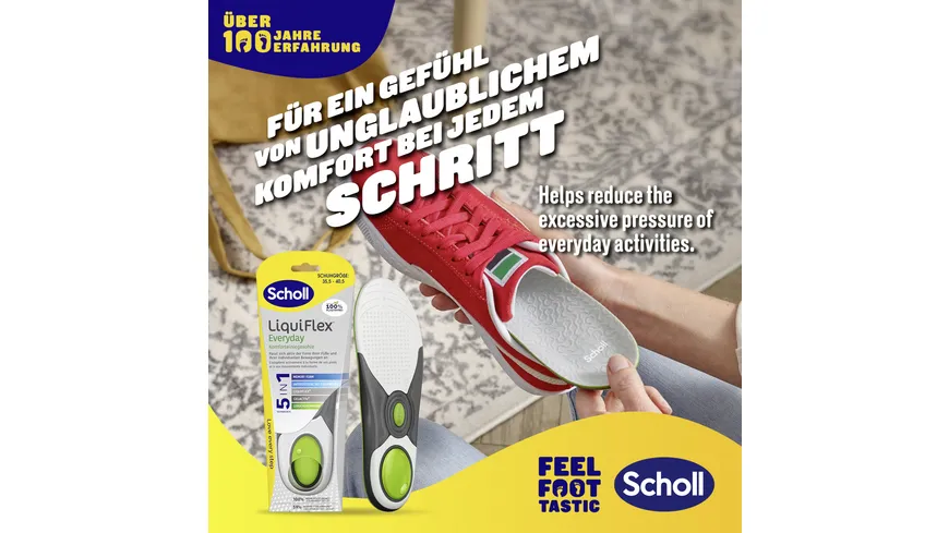 Scholl Liqui Flex Einlegesohlen Everyday S