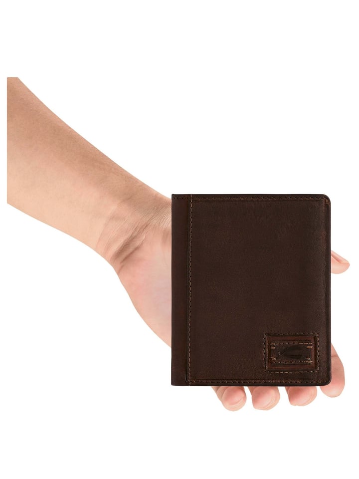 Camel Active Dust - Geldbörse 8cc 12cm RFID (black) in braun günstig kaufen onesize
