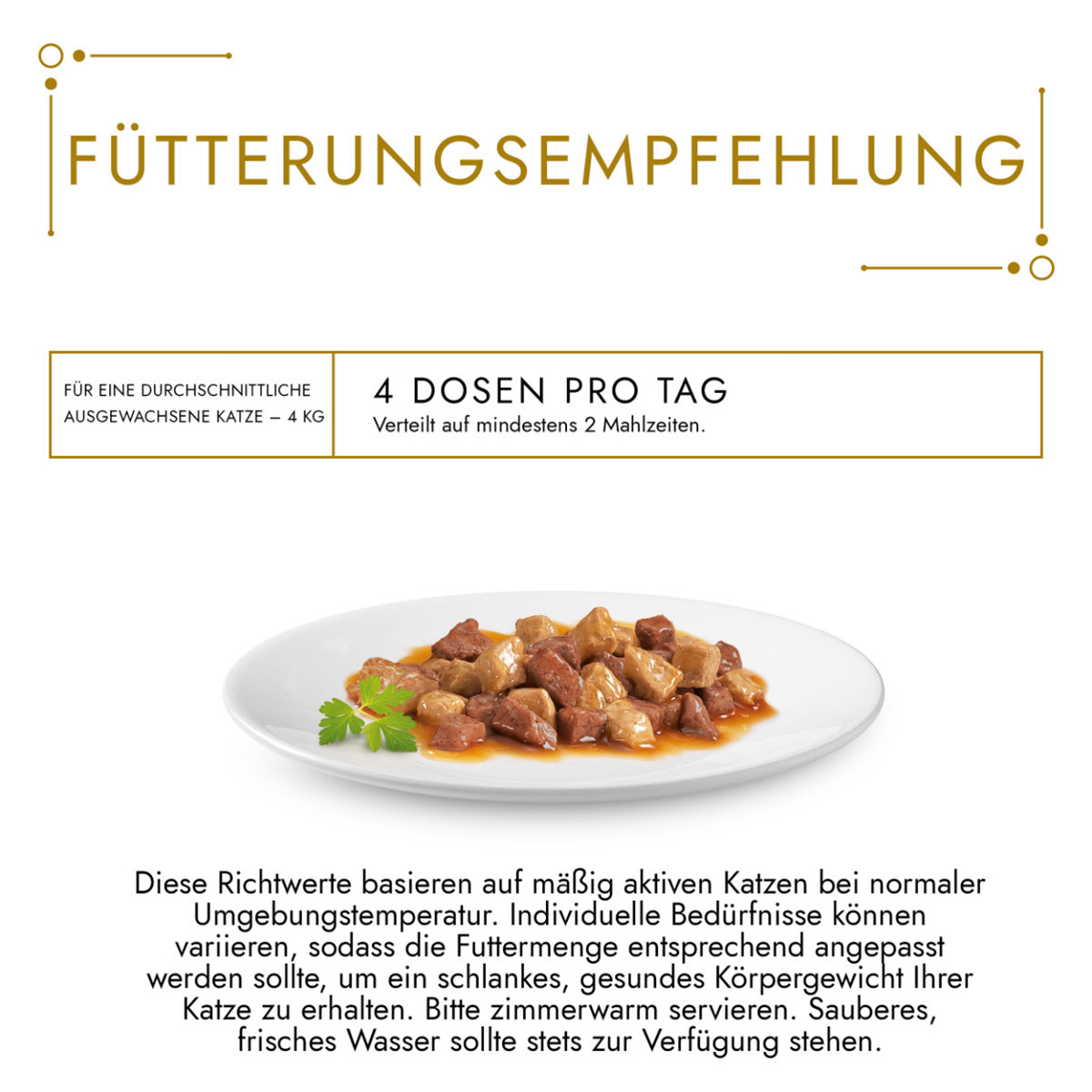 GOURMET Gold Zarte Häppchen in Sauce mit Lachs und Huhn