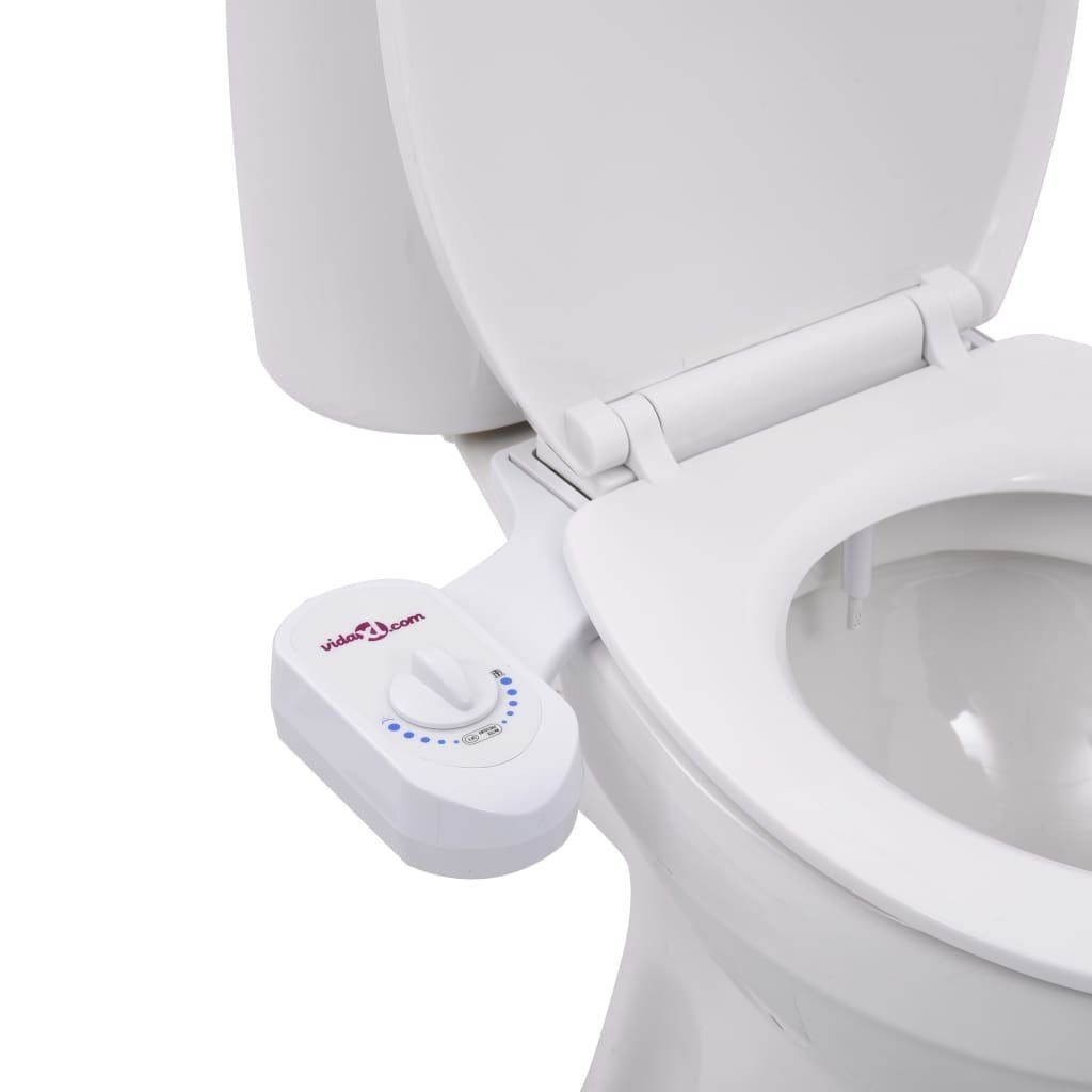 vidaXL Bidet Bidet-Aufsatz für Toilettensitz Einzeldüse