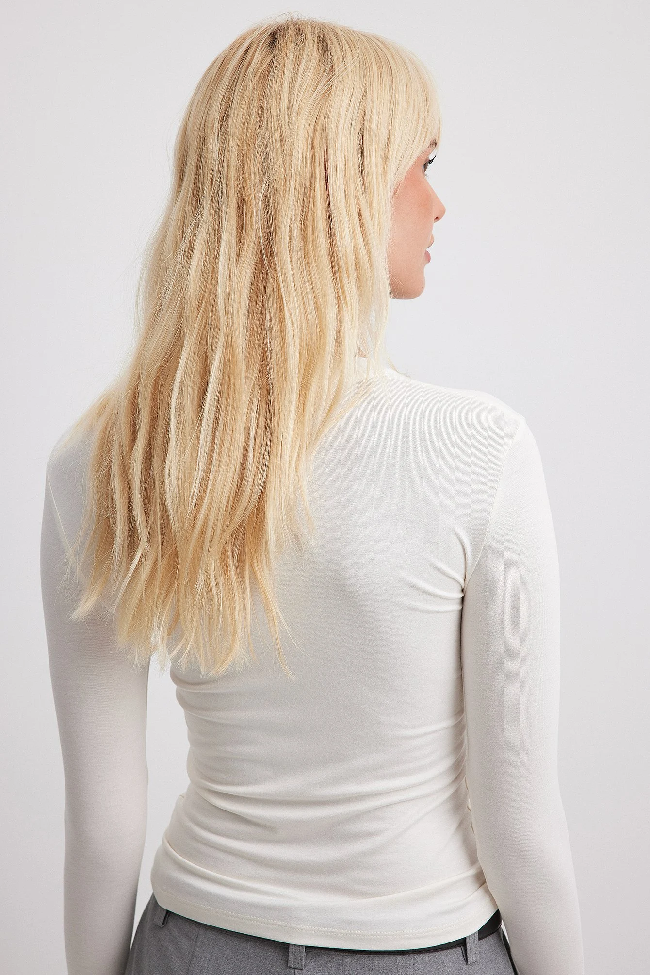Langarmshirt mit Rundhalsausschnitt