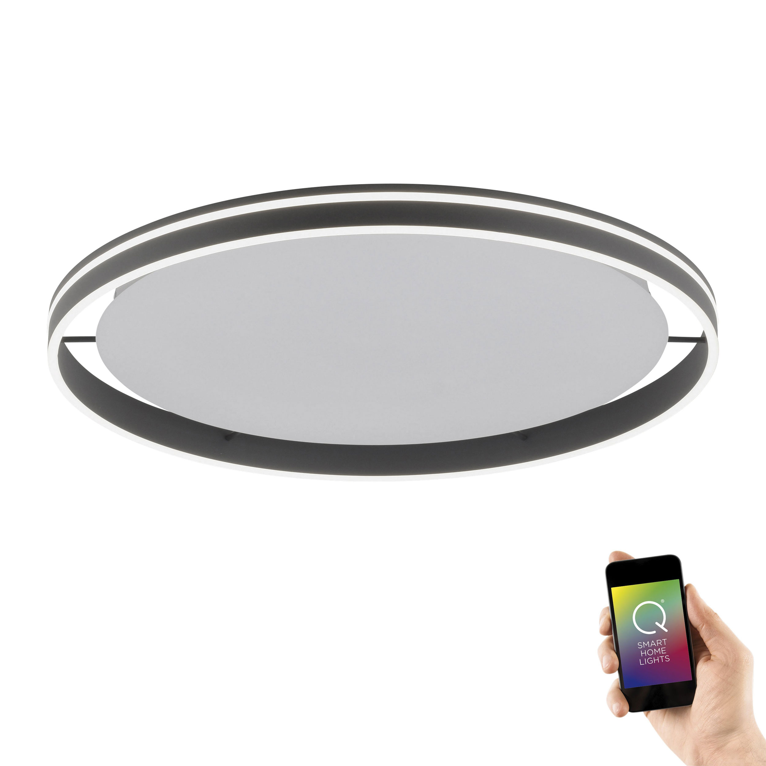 QLED-Deckenleuchte 1flg