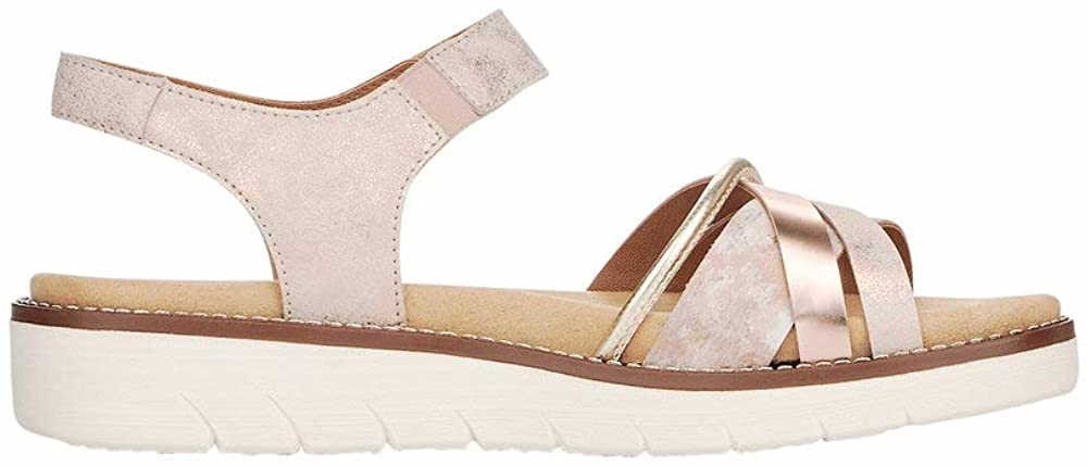REMONTE Riemchen Sandalen rose