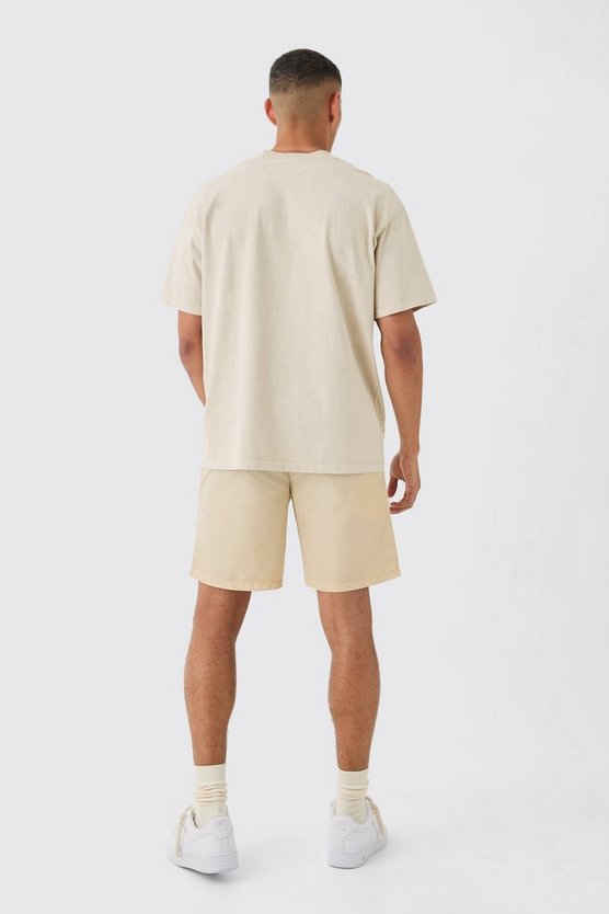 Shorts mit elastischem Bund