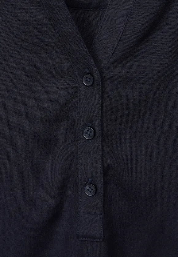 CECIL Viskose Bluse in Unifarbe