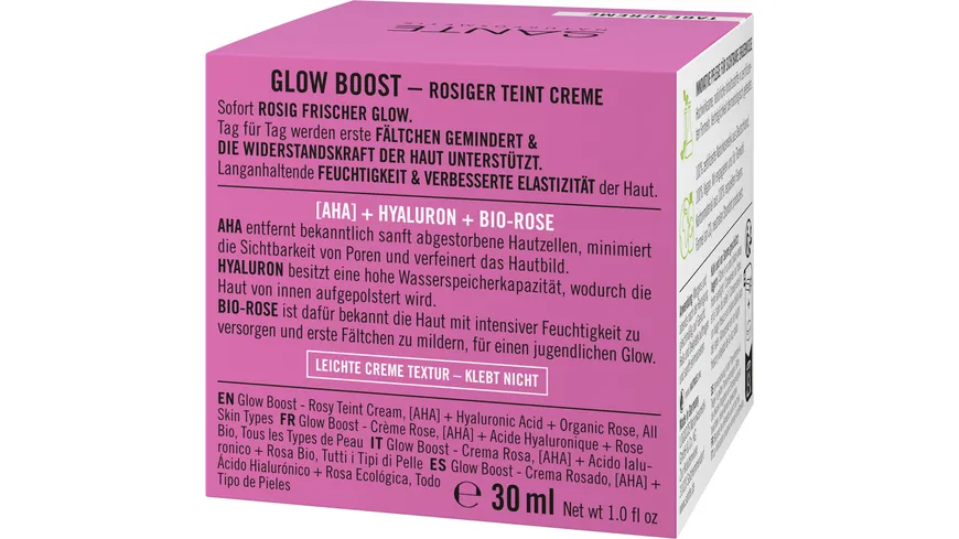 SANTE Glow Boost rosiger Teint Creme 50 ml