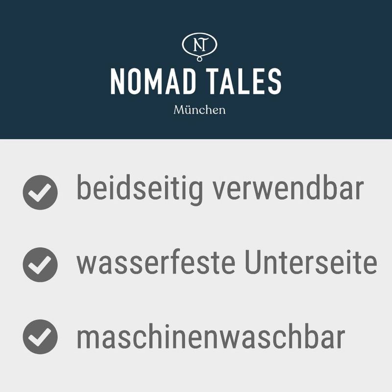 Nomad Tales Blush wasserfeste Kuscheldecke Taupe