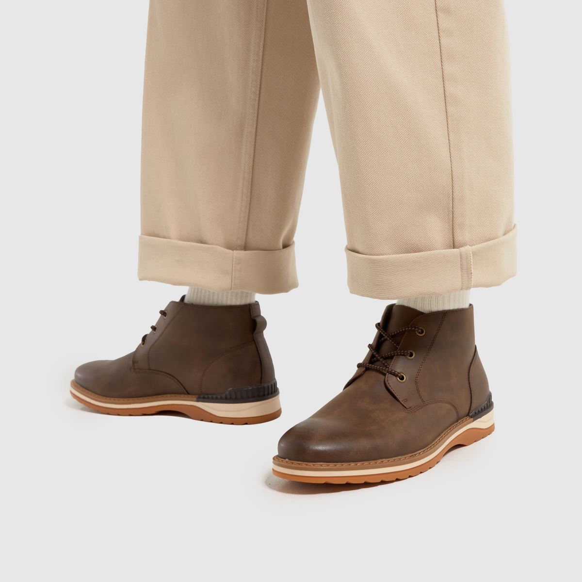 Schuh Denzel chukka csizma barna színben