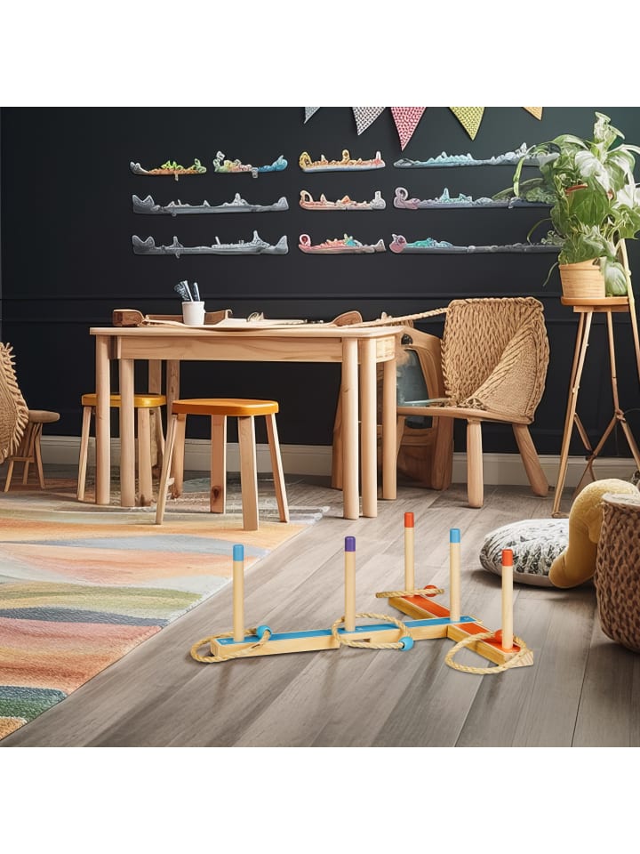 relaxdays Ringwurfspiel in Bunt günstig kaufen onesize