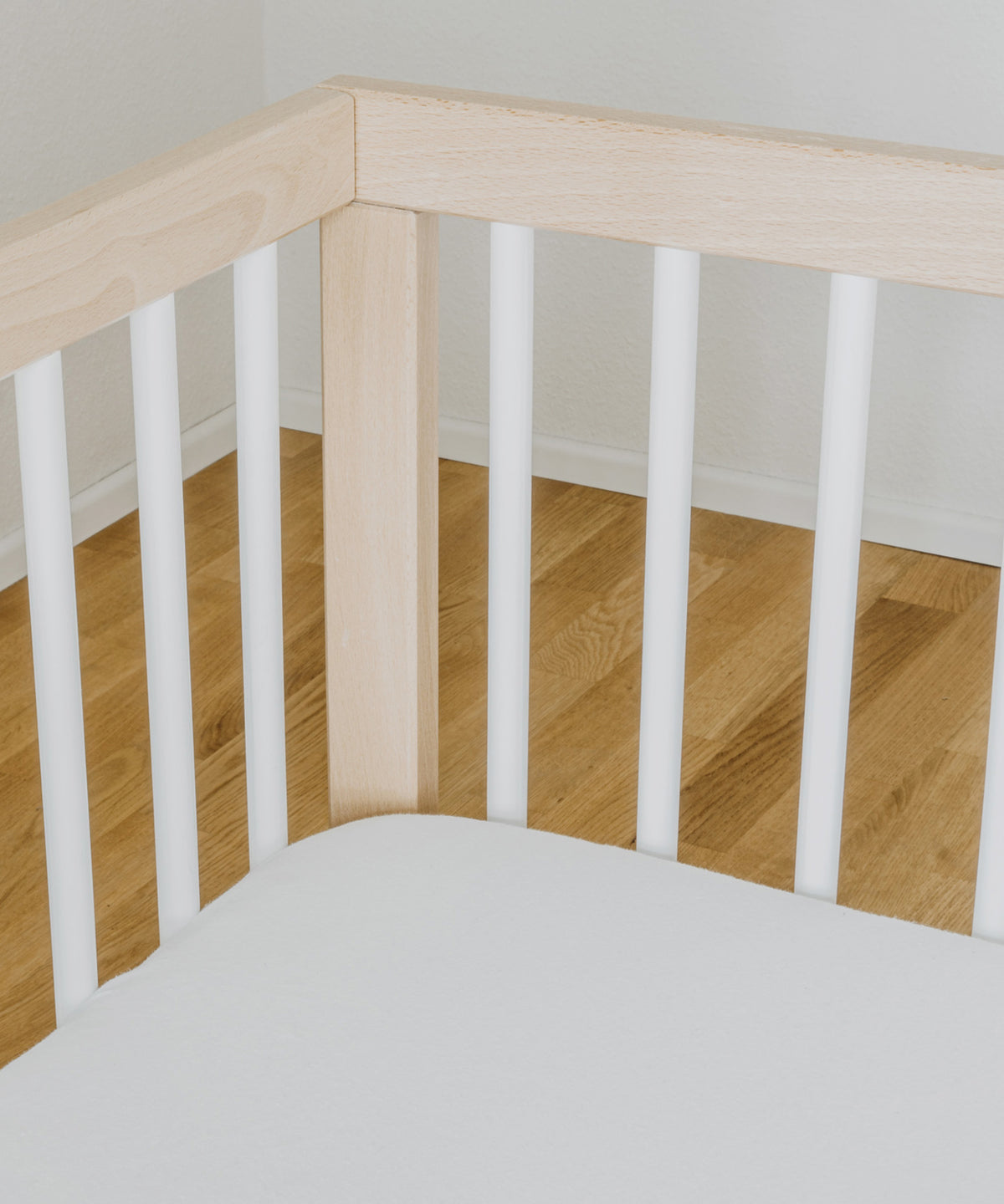 Babybett Pur Natur-Weiß