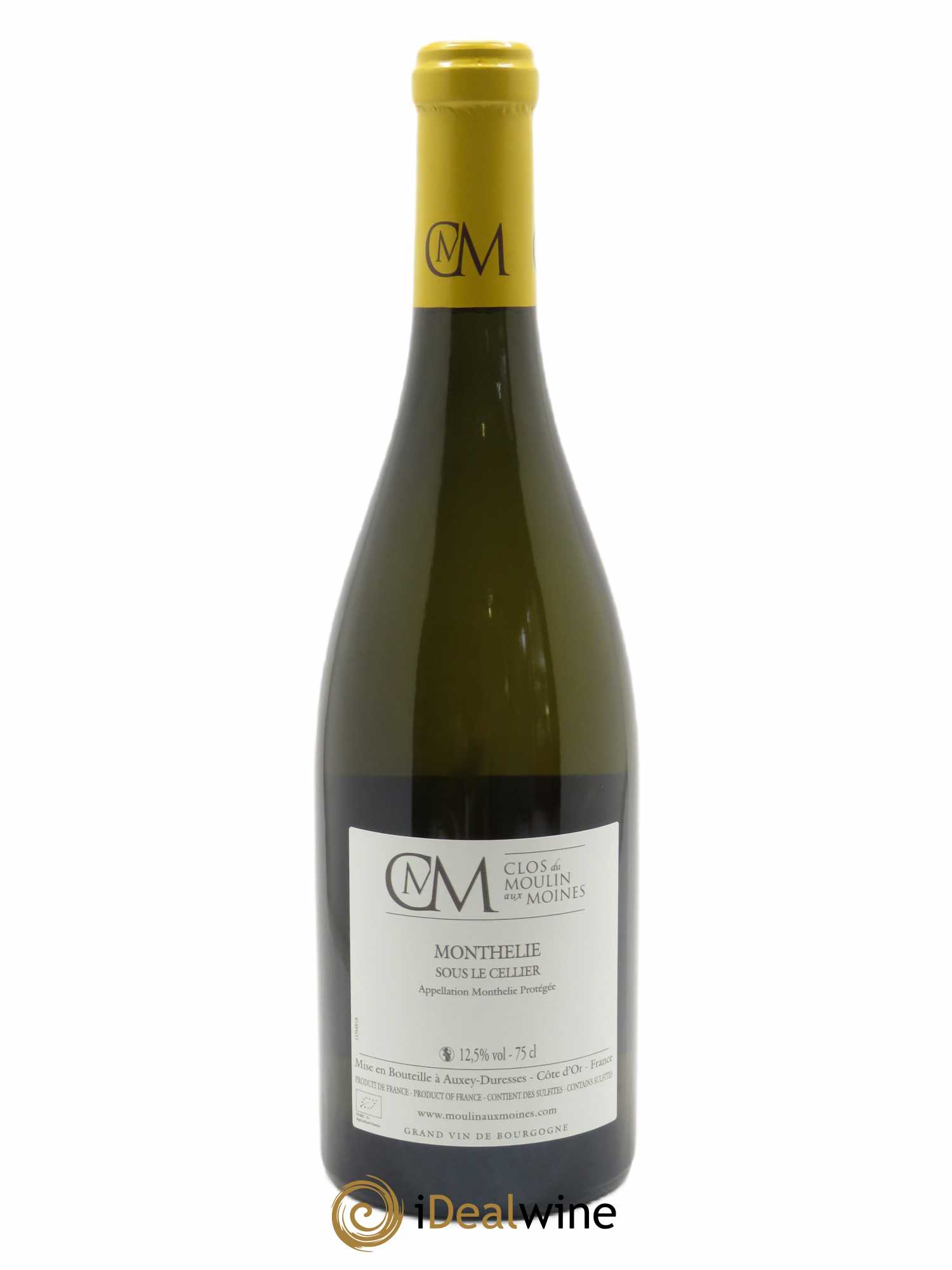 Monthélie Sous Le Cellier Clos du Moulin aux Moines  2018 - Lot de 1 Bouteille