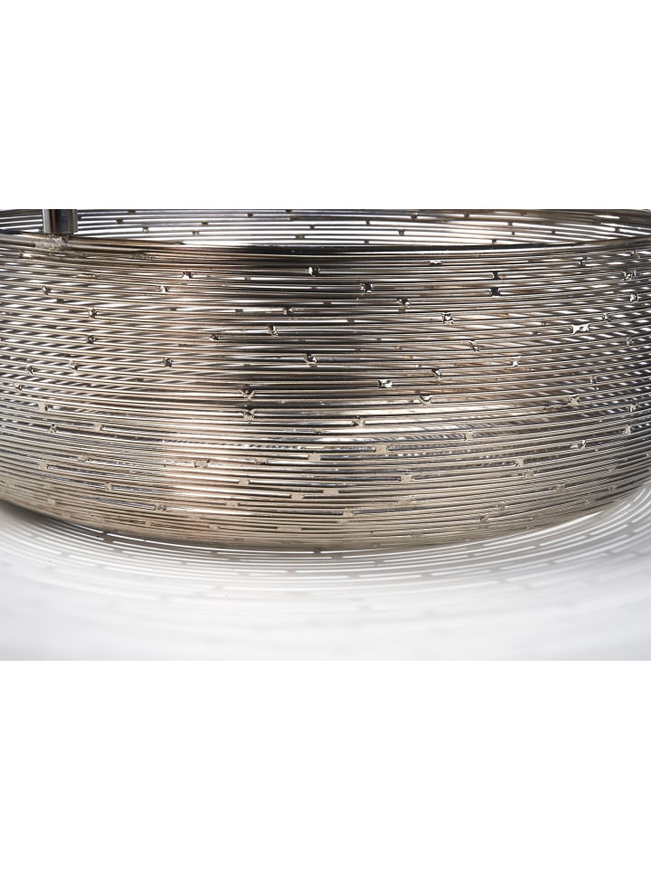 kobolo Adventskranz CANDLEBOWL4 in Silber günstig kaufen onesize