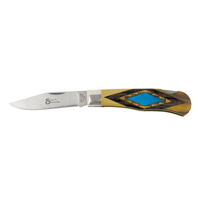 Santa Fe Stoneworks Lockback Knife PD70 \/ Vintage Messer