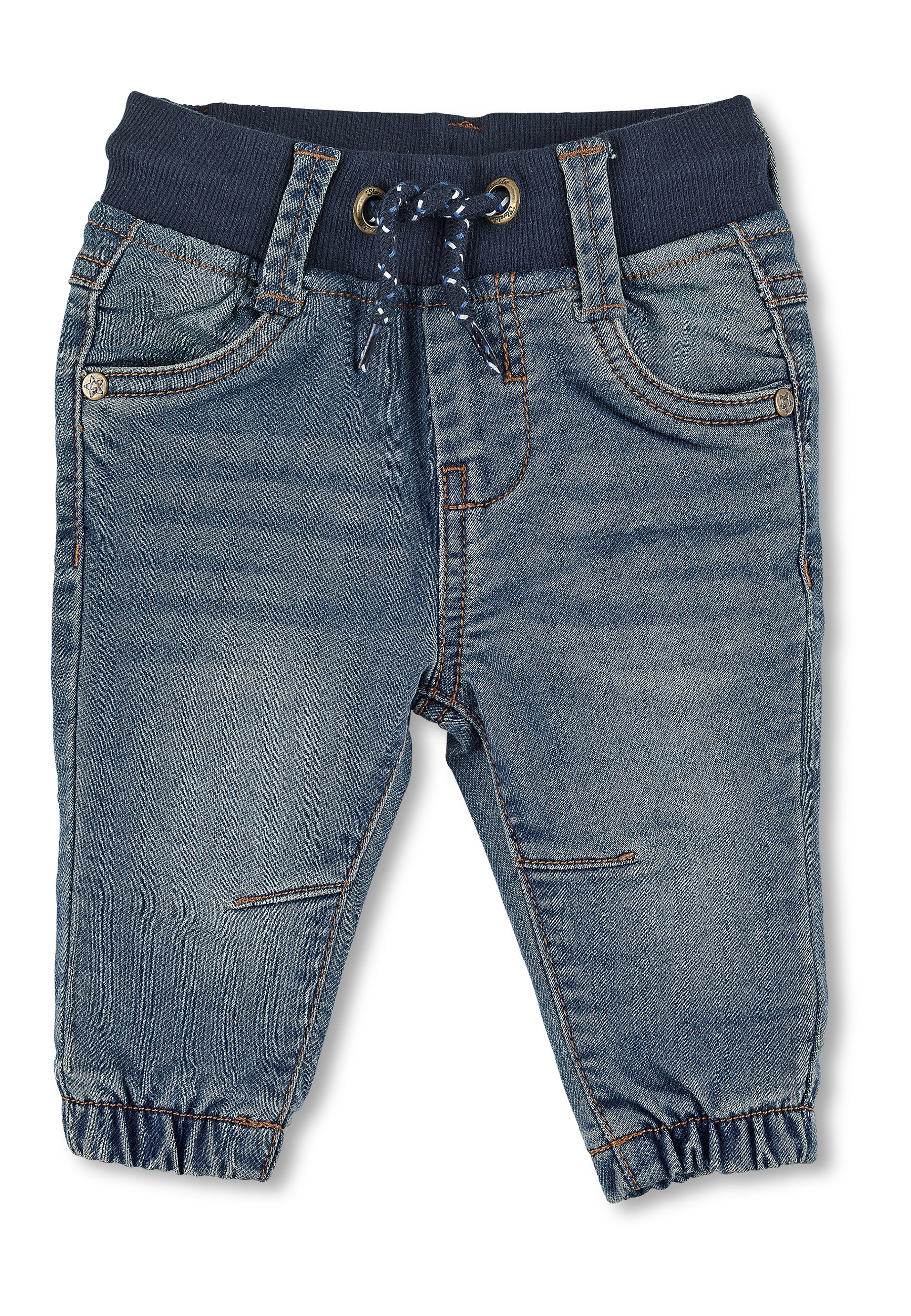 Jeanshose aus elastischer Sweat Denim