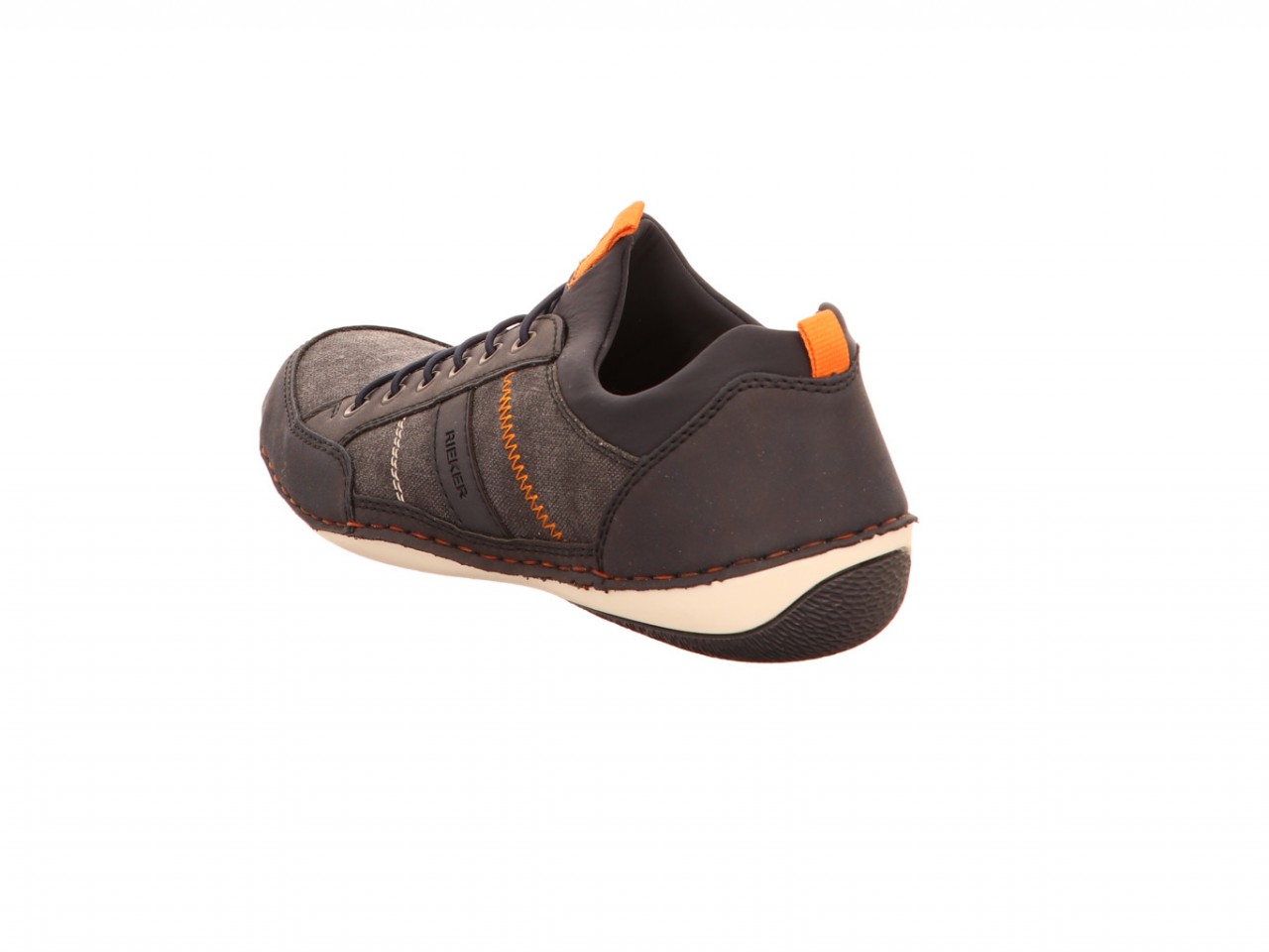 RIEKER Sneaker blau Slipper