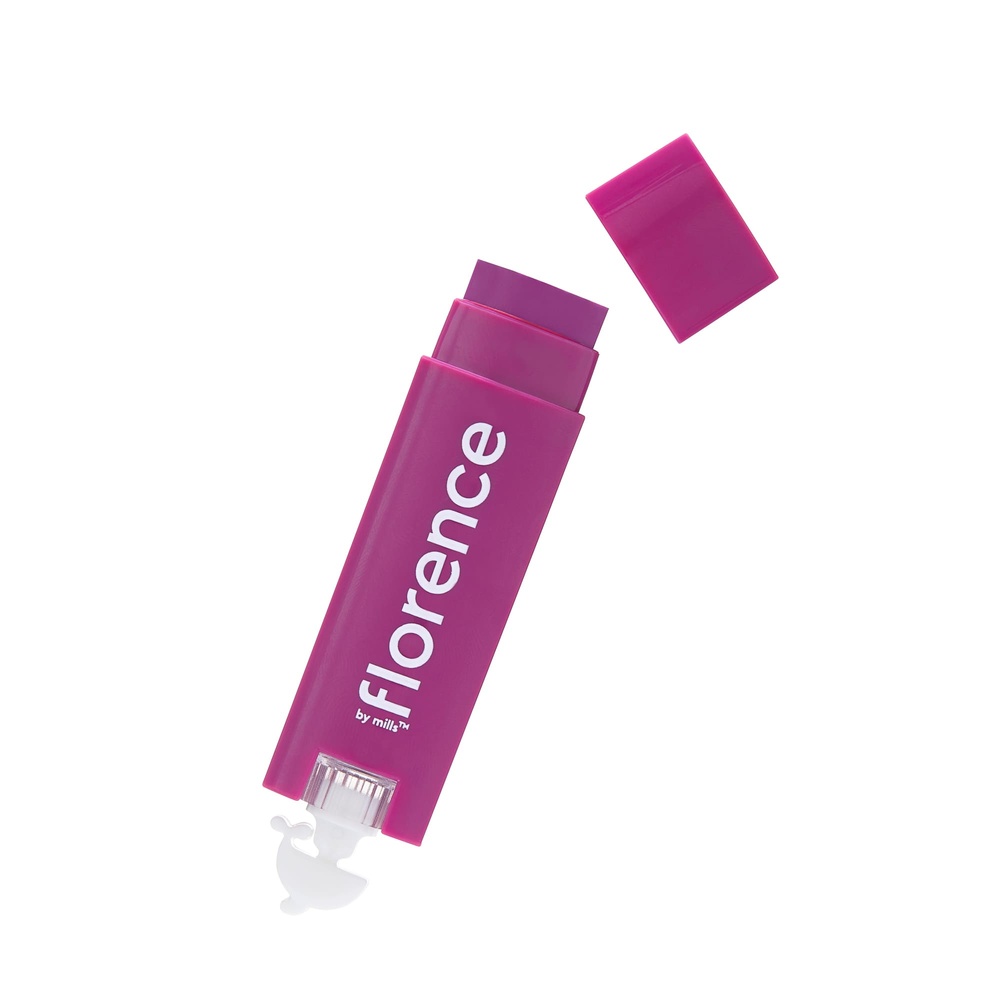 florence by mills Oh Whale! Tinted Lip Balm - Dragonfruit& Grape Baume à lèvres teinté