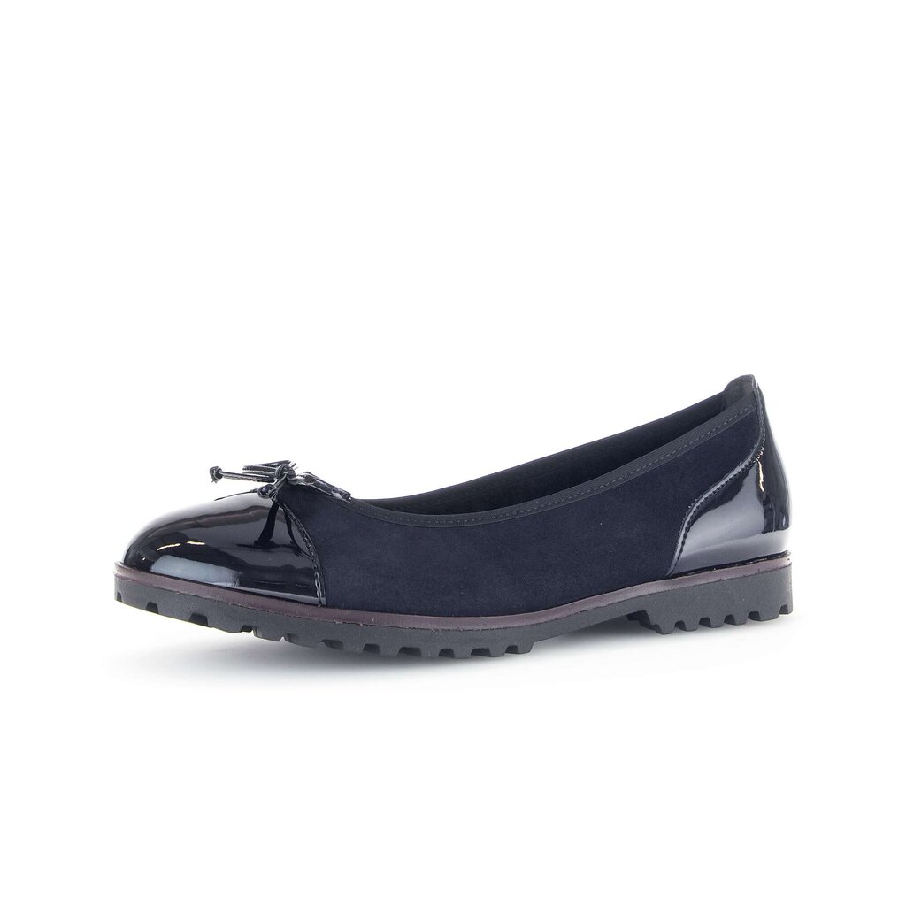 Gabor fashion Sportliche Ballerina blau