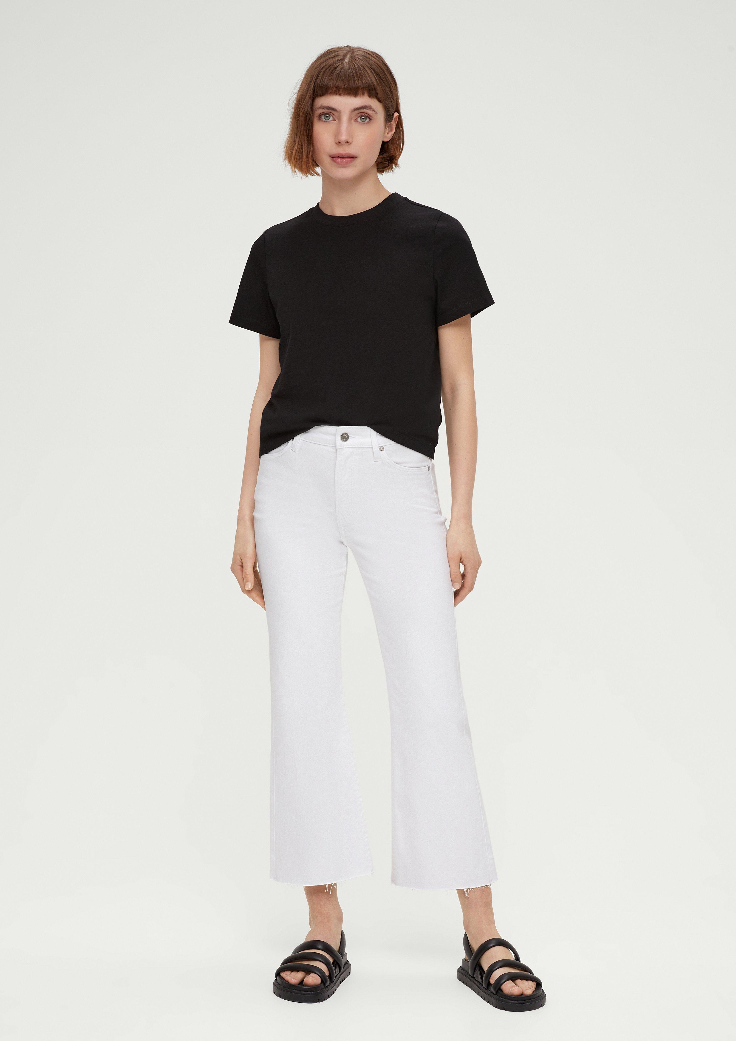 Cropped-Jeans Beverly / Slim Fit / High Rise / Bootcut Leg   2131812-01Z8