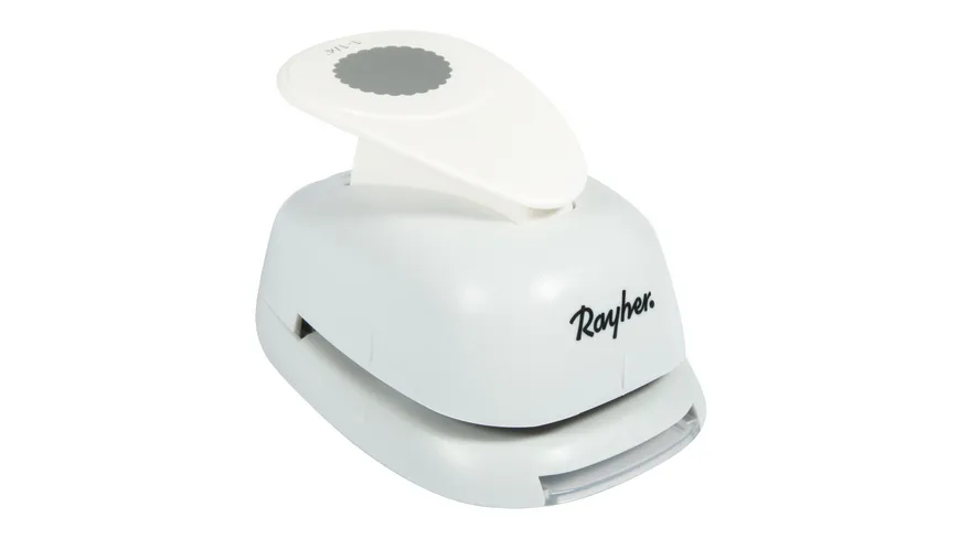 Rayher Motivstanzer rund mit Zierrand 3,16cm ø
