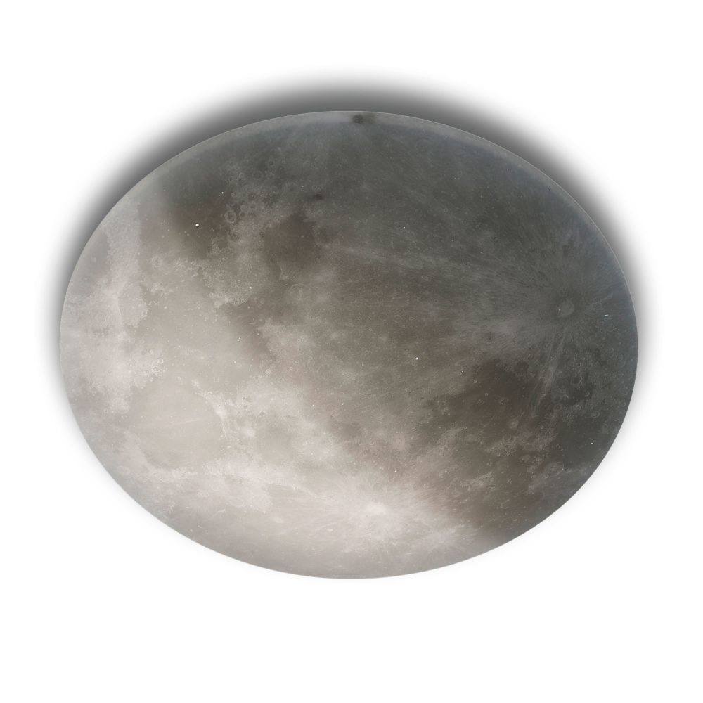 Deckenleuchte Lunar weiß
