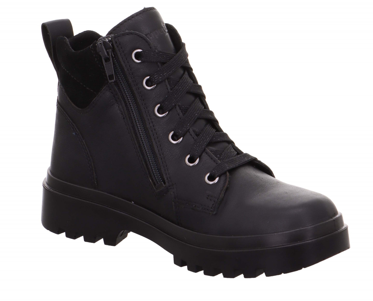ABBY - SchwarzBoots mit Reißverschluss