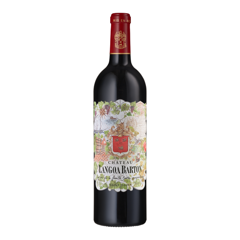 Primeur - Caisse de 6 bout. -  Château Langoa Barton 2021 - Saint-Julien - Bordeaux - Château Langoa Barton (75CL.)