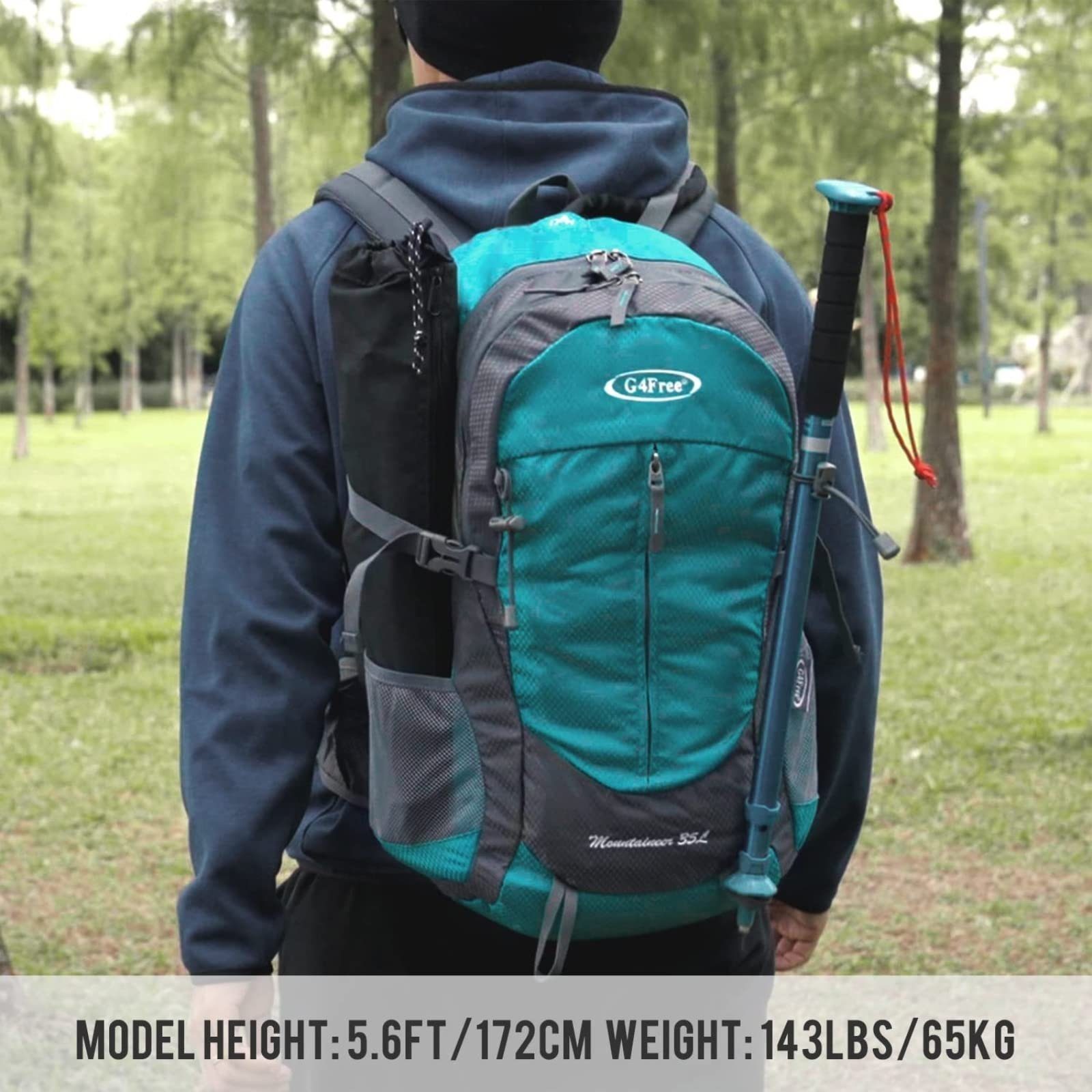 G4Free Wanderrucksack, Wanderrucksack, Rucksack, Reiserucksack 35L