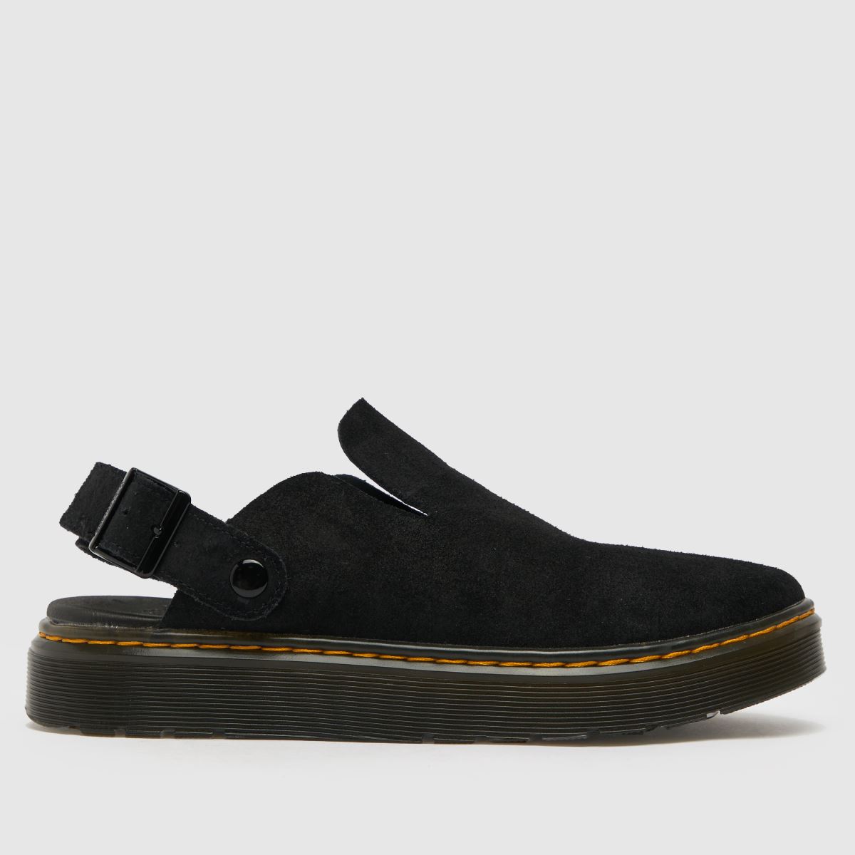Dr Martens – Carlson – Svarta mulesandaler