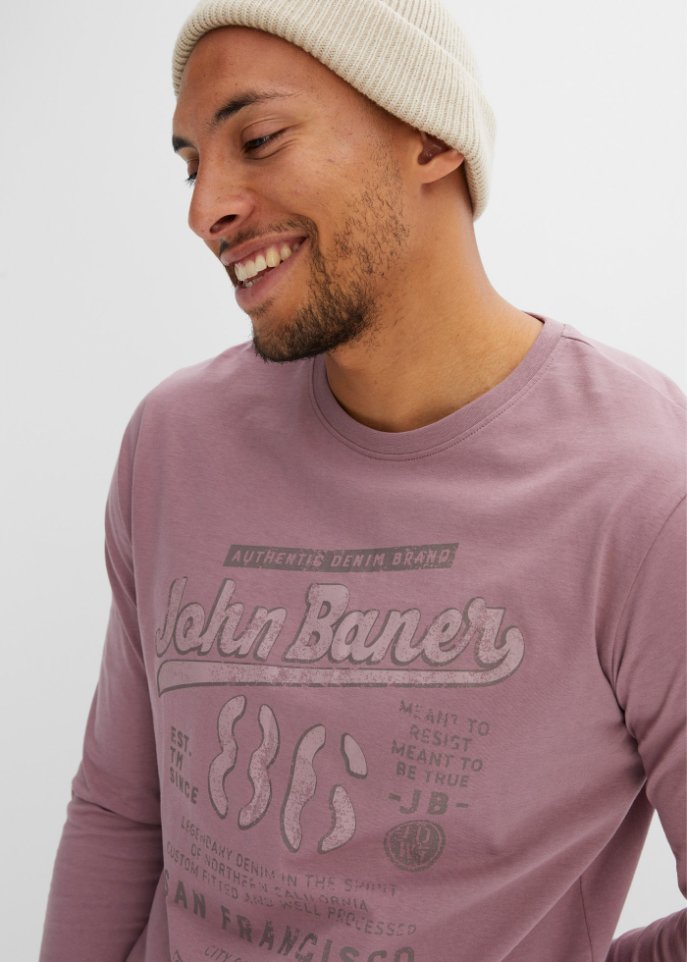 Langarmshirt aus Bio-Baumwolle