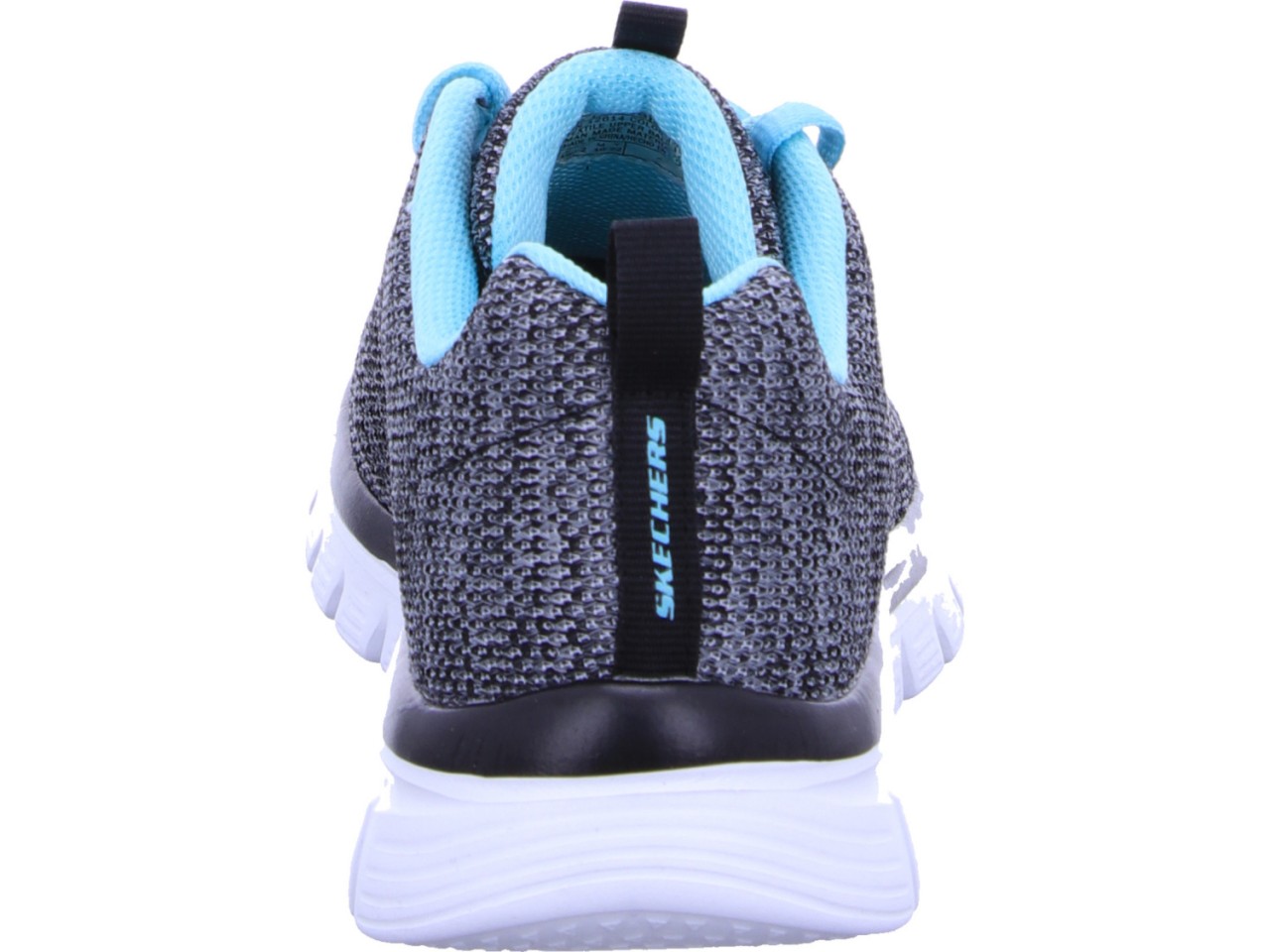 SKECHERS Freizeit Schnürer schwarz Graceful - TWISTED FORTUNE