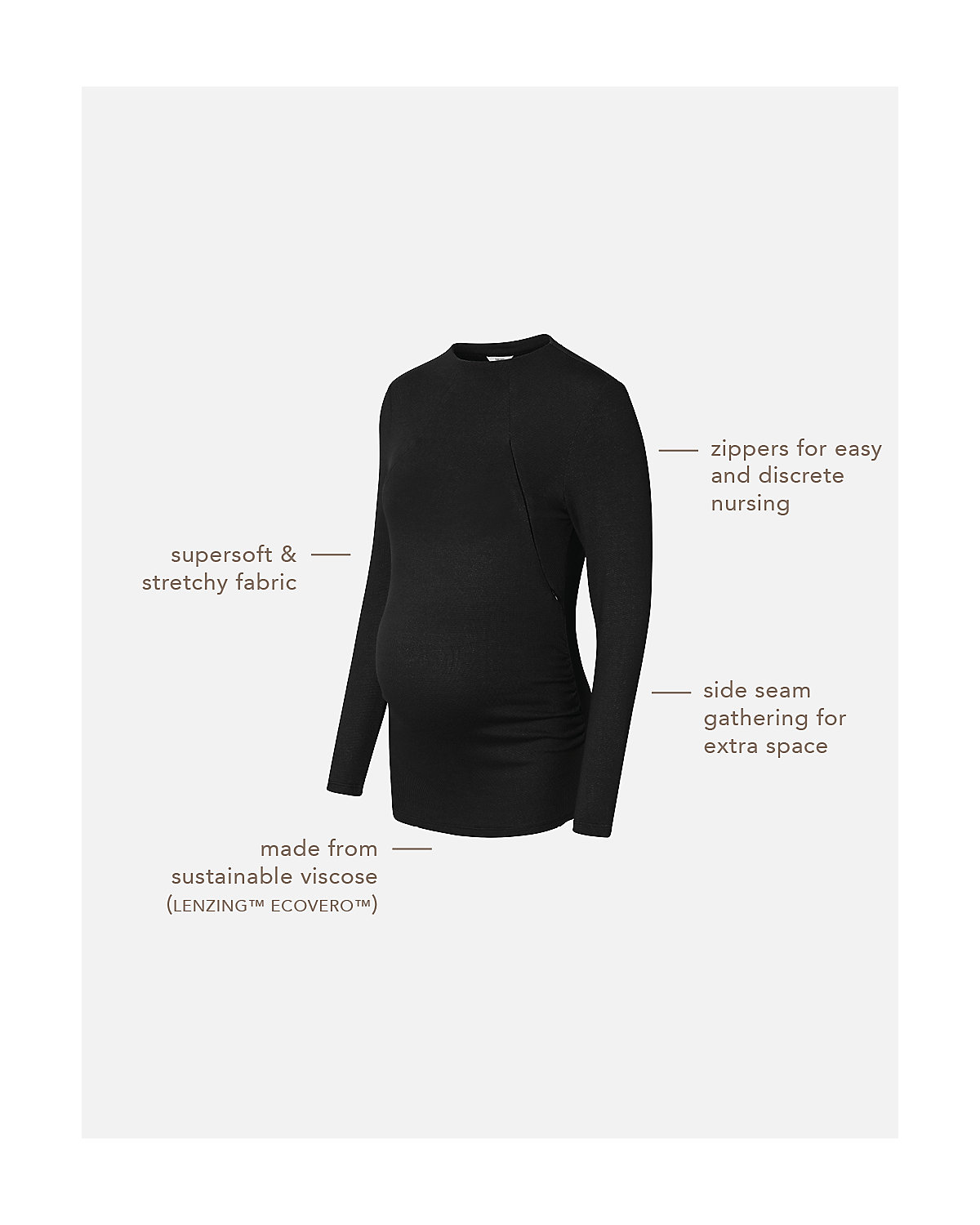 Still-Shirt Rosa Stillshirts
