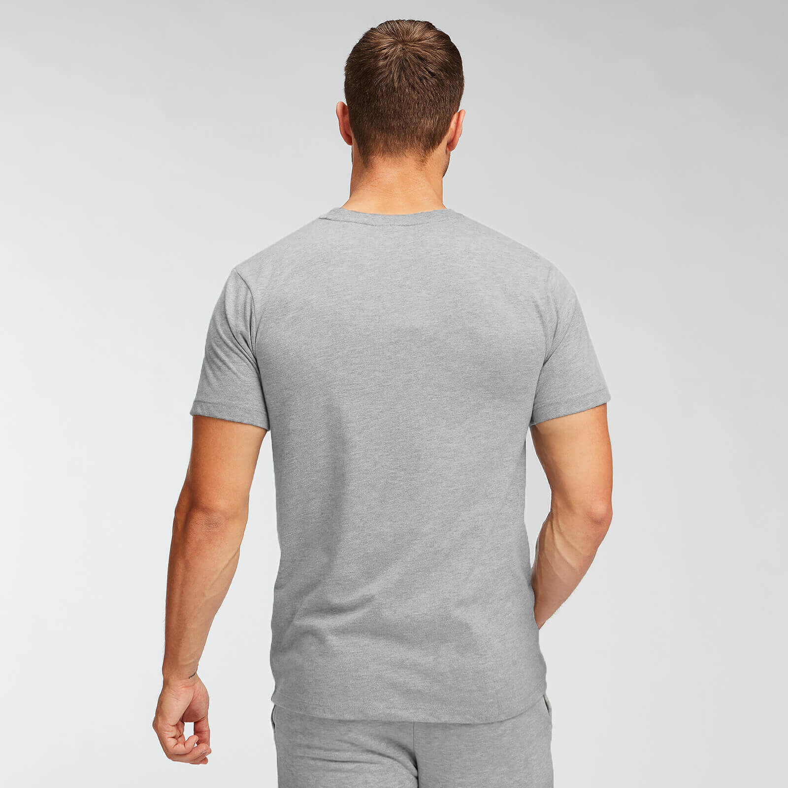 T-shirt MP pour hommes – Gris chiné