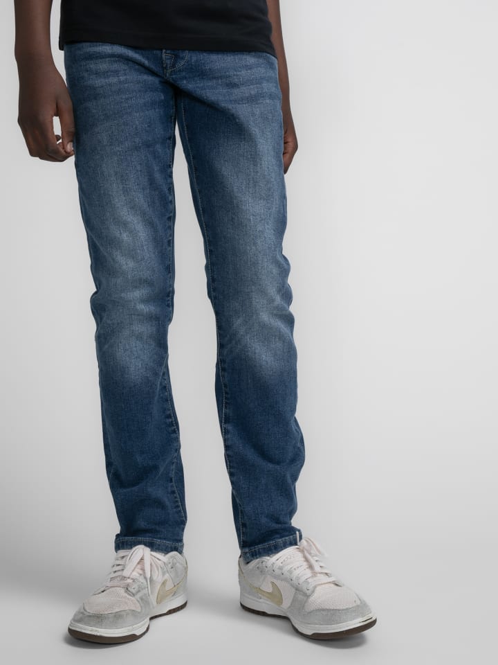 Petrol Industries Tapered Fit Jeans Turner Sequim in Blau günstig kaufen