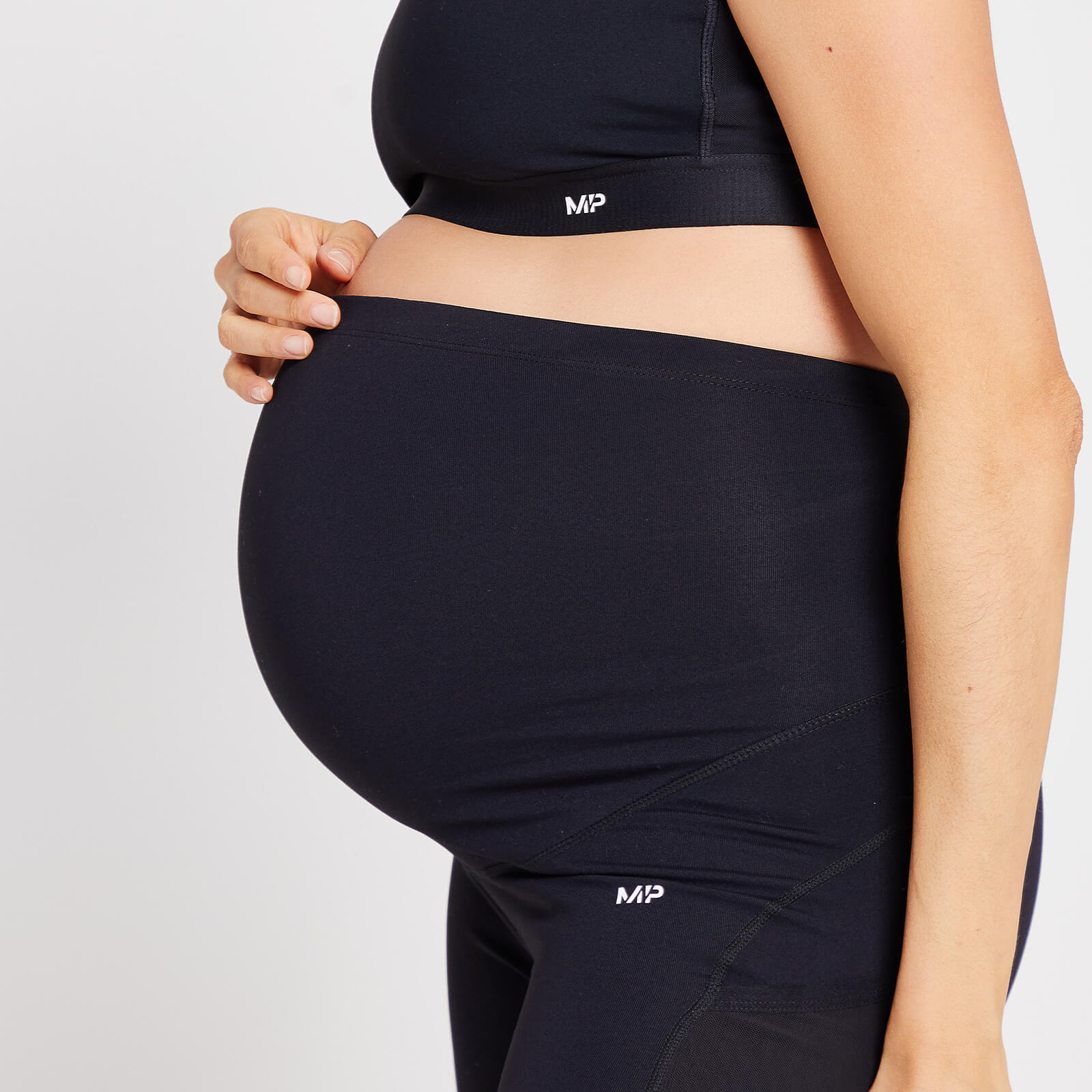 Brassière de sport de maternité/d’allaitement MP Power pour femmes – Noir