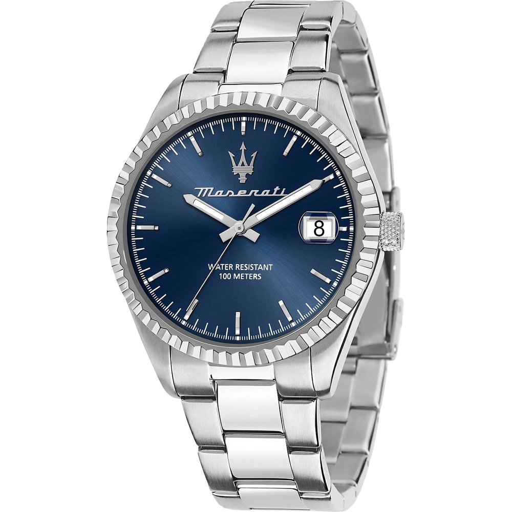 Maserati Montre pour hommes Acier inoxydable Montre