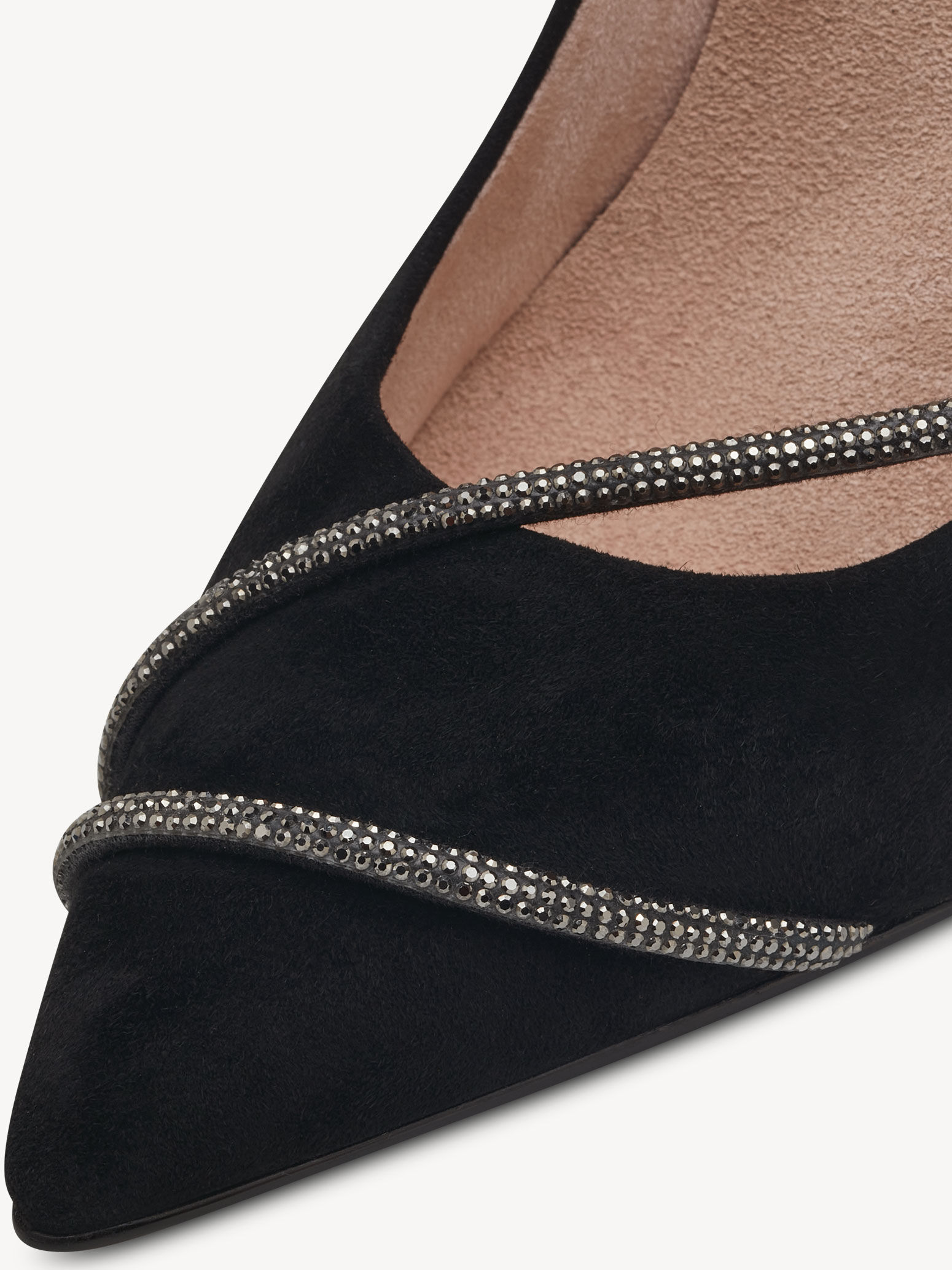 Escarpin en cuir - noir