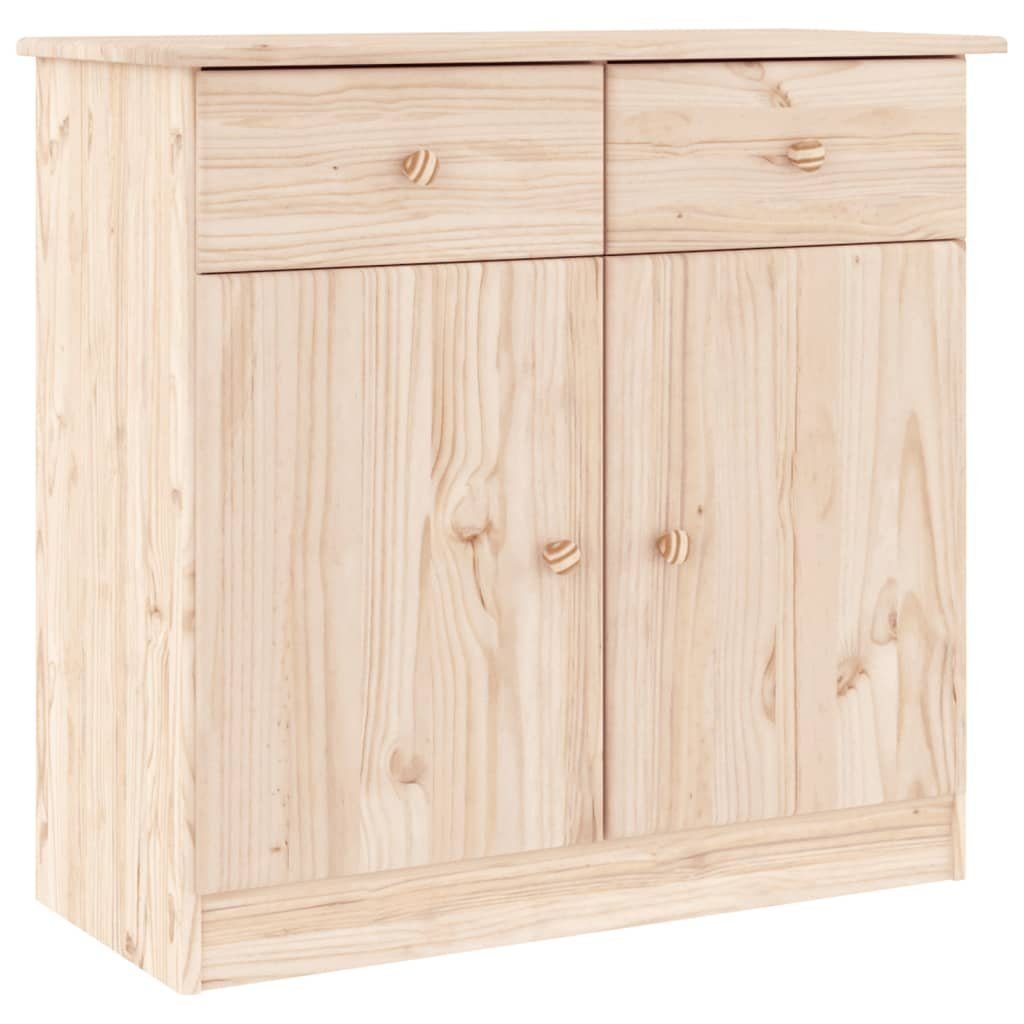 vidaXL Sideboard Sideboard ALTA 77x35x73 cm Massivholz Kiefer (1 St)