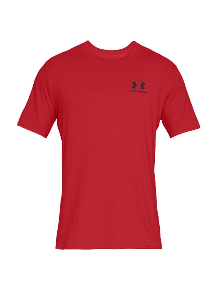 Under Armour Trainingsshirt in Rot günstig kaufen XS